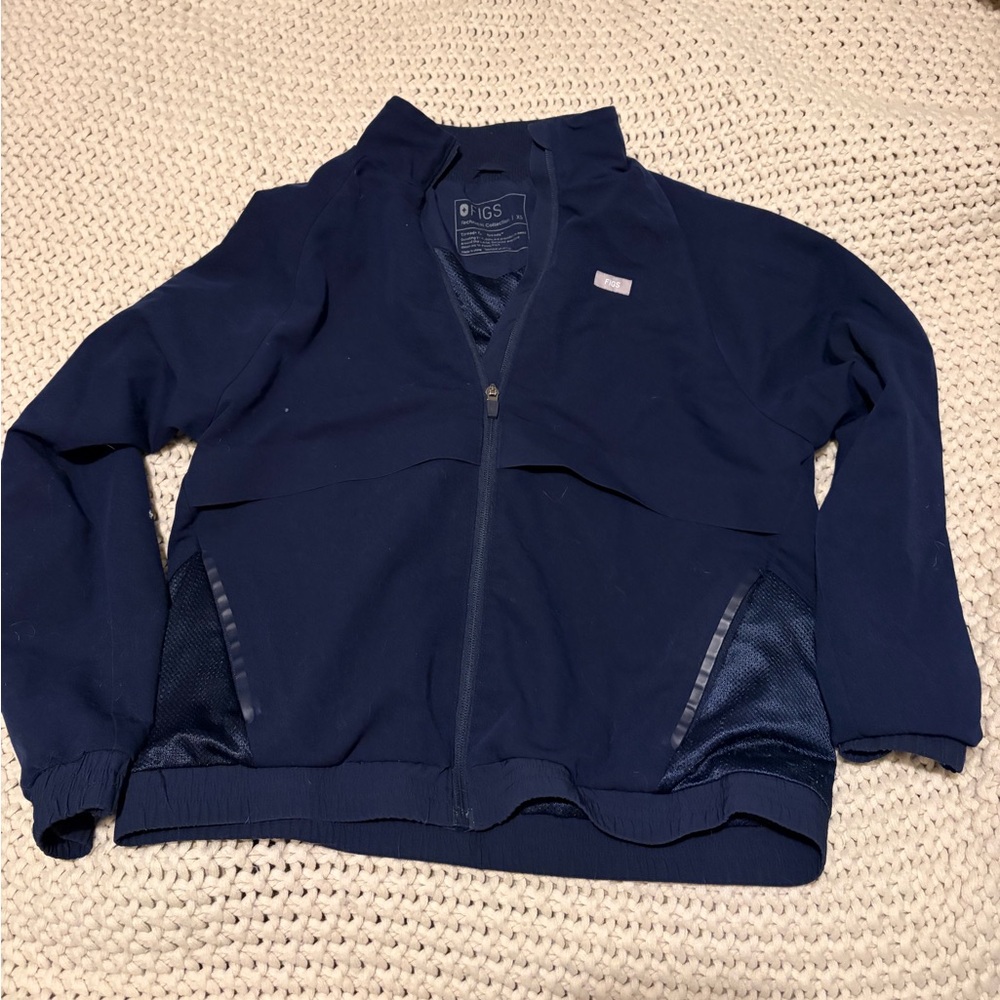 Figs Sydney Scrub Jacket